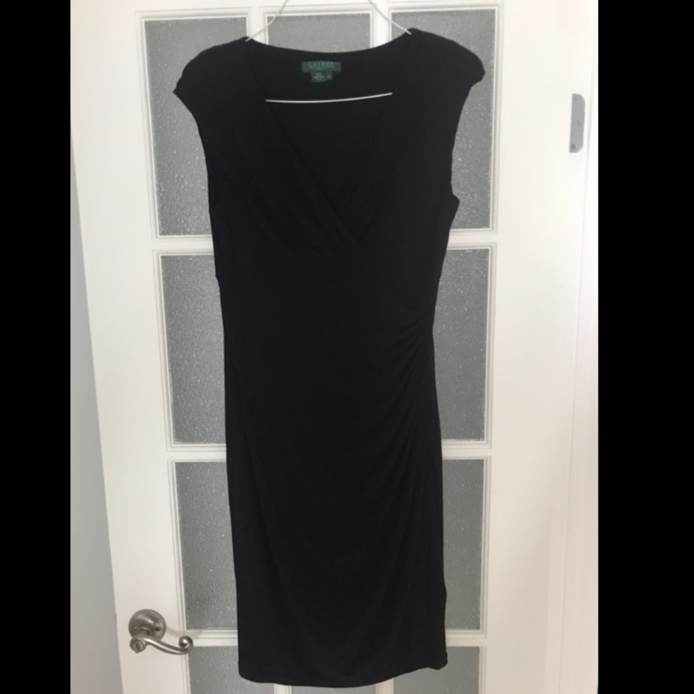 Ralph Lauren Black Midi Dress 👗